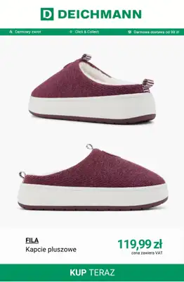 Deichmann - gazetka promocyjna Wygodne kapcie i klapki od czwartku 23.04  - strona 3