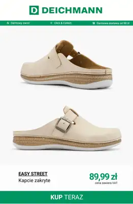 Deichmann - gazetka promocyjna Wygodne kapcie i klapki od czwartku 23.04  - strona 8
