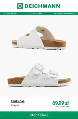 Deichmann - gazetka promocyjna Wygodne kapcie i klapki od czwartku 23.04  - strona 2