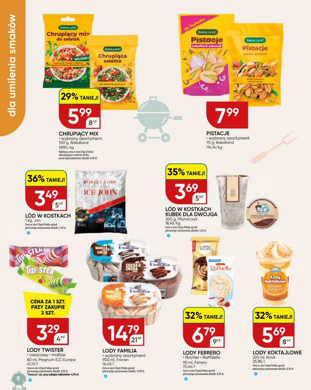 Chata Polska - gazetka promocyjna Gazetka 27.04-17.05  do niedzieli 17.05 - strona 8