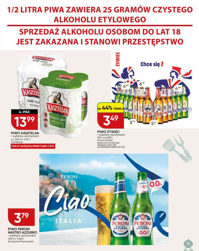 Chata Polska - gazetka promocyjna Gazetka 27.04-17.05  do niedzieli 17.05 - strona 13