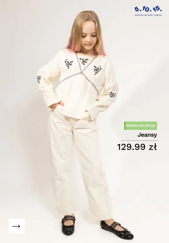 5.10.15 - gazetka promocyjna NOWOŚCI dziecięce od czwartku 23.04  - strona 8