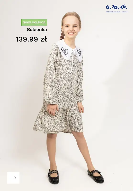 5.10.15 - gazetka promocyjna NOWOŚCI dziecięce od czwartku 23.04  - strona 10