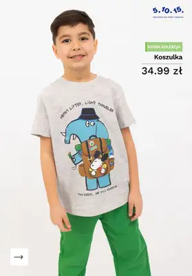 5.10.15 - gazetka promocyjna NOWOŚCI dziecięce od czwartku 23.04  - strona 5