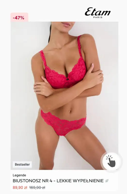 BEST SALE - gazetka promocyjna Etam | Outlet do -50% od czwartku 23.04  - strona 6