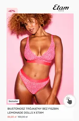 BEST SALE - gazetka promocyjna Etam | Outlet do -50% od czwartku 23.04  - strona 5