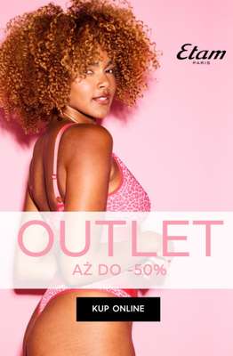 BEST SALE - gazetka promocyjna Etam | Outlet do -50% od czwartku 23.04 