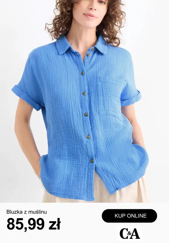 C&A - gazetka promocyjna Bluzki damskie od czwartku 23.04  - strona 9