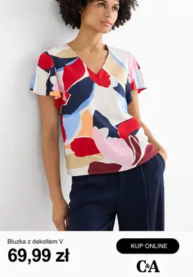 C&A - gazetka promocyjna Bluzki damskie od czwartku 23.04  - strona 6