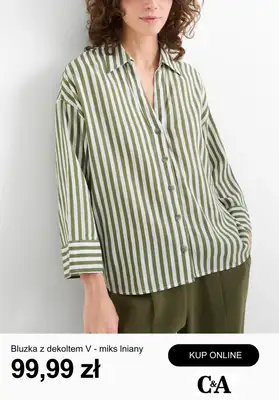 C&A - gazetka promocyjna Bluzki damskie od czwartku 23.04  - strona 4