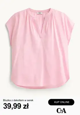 C&A - gazetka promocyjna Bluzki damskie od czwartku 23.04  - strona 13