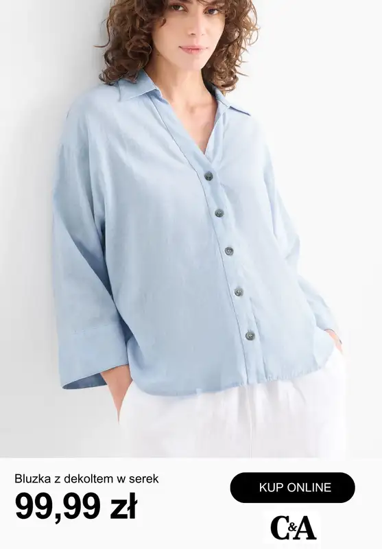 C&A - gazetka promocyjna Bluzki damskie od czwartku 23.04  - strona 10