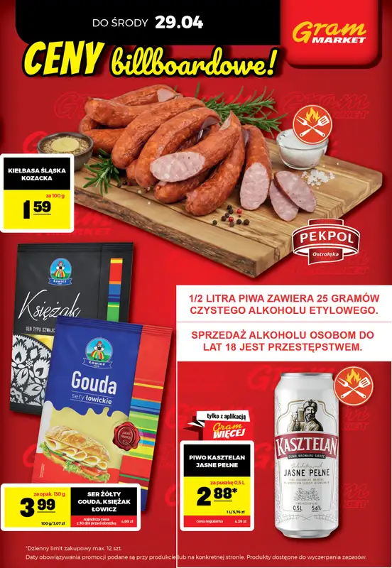 Gram Market - gazetka promocyjna Cały tydzień niskie ceny   - strona 3