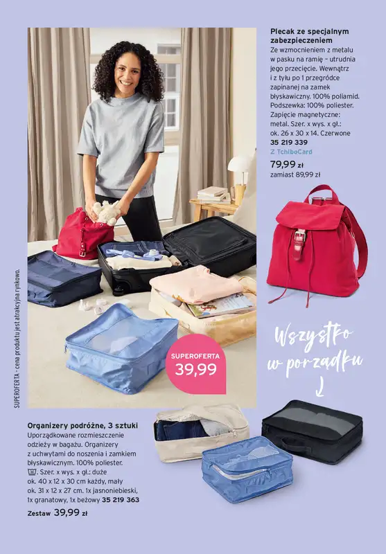 Tchibo - gazetka promocyjna Podróże małe i duże od wtorku 28.04 do niedzieli 31.05 - strona 6