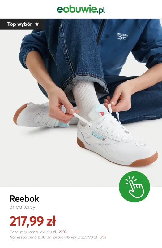 eobuwie.pl - gazetka promocyjna Reebok – promocje od czwartku 23.04  - strona 2