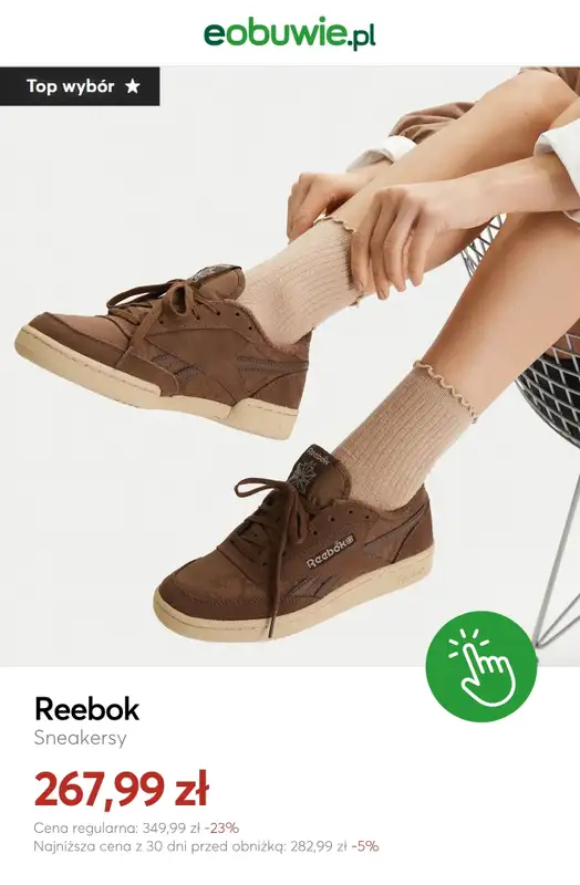 eobuwie.pl - gazetka promocyjna Reebok – promocje od czwartku 23.04  - strona 3