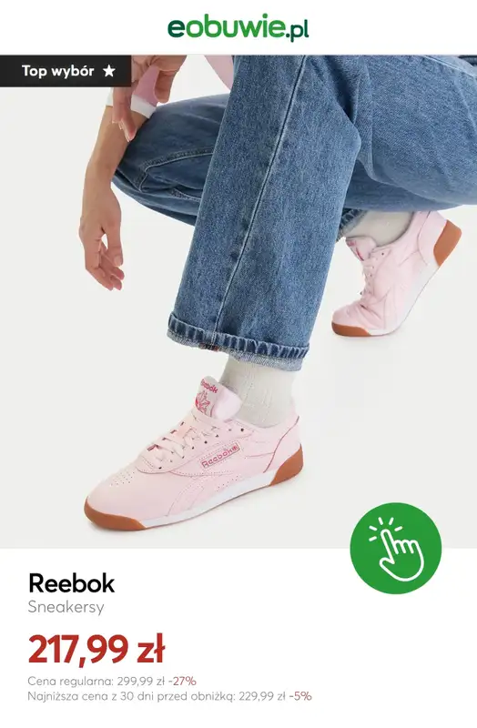 eobuwie.pl - gazetka promocyjna Reebok – promocje od czwartku 23.04  - strona 4
