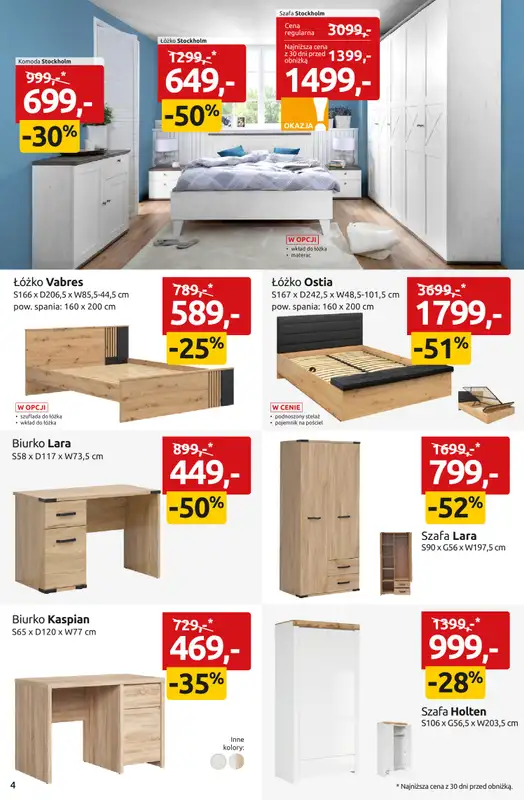 Black Red White - gazetka promocyjna Wiosenny powiew okazji do -50%! od poniedziałku 27.04 do niedzieli 10.05 - strona 4