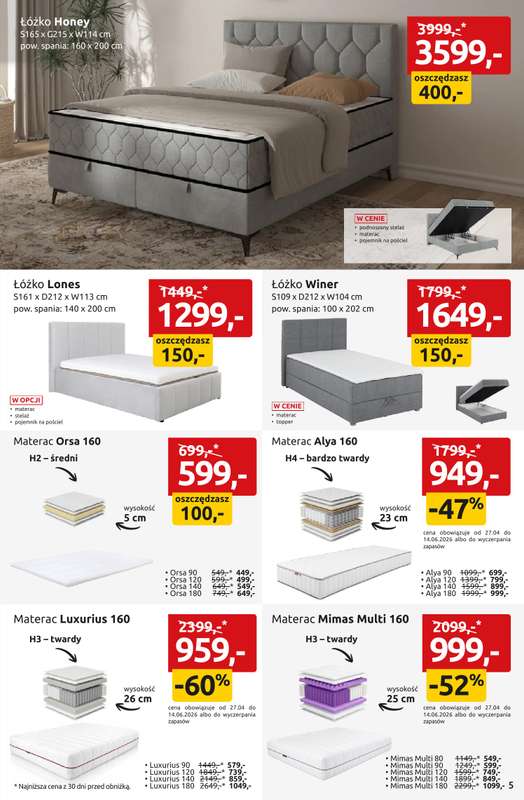 Black Red White - gazetka promocyjna Wiosenny powiew okazji do -50%! od poniedziałku 27.04 do niedzieli 10.05 - strona 5