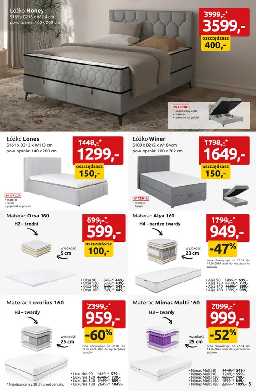 Black Red White - gazetka promocyjna Wiosenny powiew okazji do -50%! od poniedziałku 27.04 do niedzieli 10.05 - strona 5