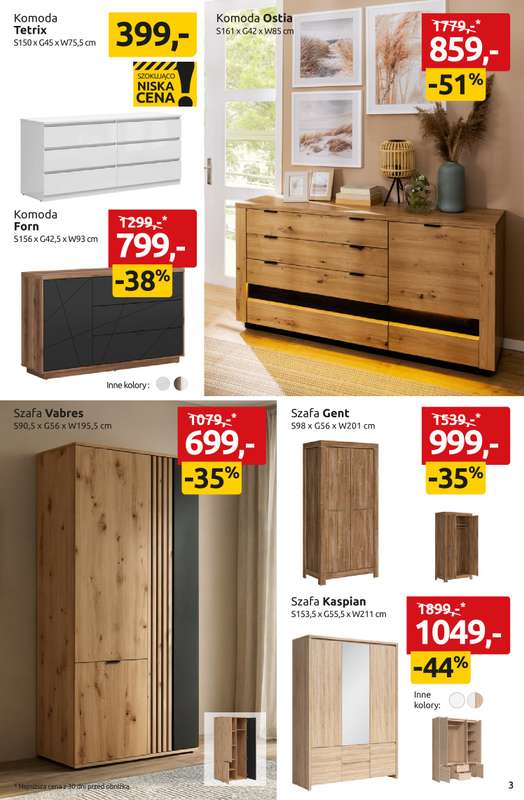 Black Red White - gazetka promocyjna Wiosenny powiew okazji do -50%! od poniedziałku 27.04 do niedzieli 10.05 - strona 3