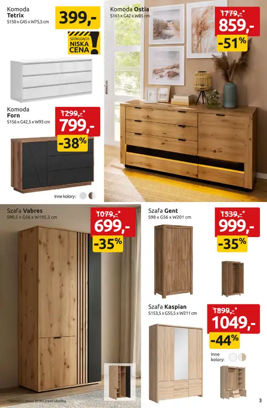 Black Red White - gazetka promocyjna Wiosenny powiew okazji do -50%! od poniedziałku 27.04 do niedzieli 10.05 - strona 3