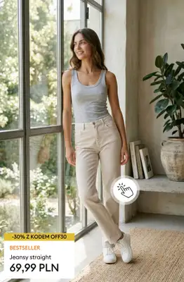 Sinsay - gazetka promocyjna -30% na całą kategorię Kwitnące Rabaty! od czwartku 23.04 do poniedziałku 27.04 - strona 22