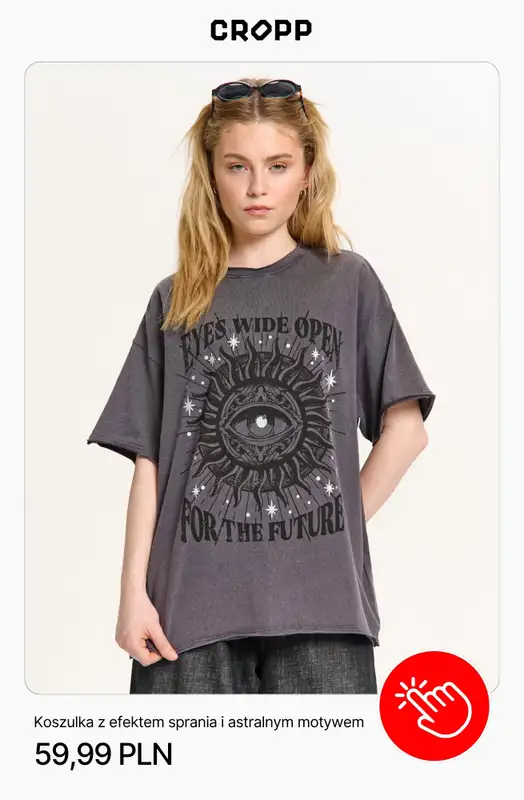 Cropp - gazetka promocyjna Koszulki damskie od czwartku 23.04  - strona 7