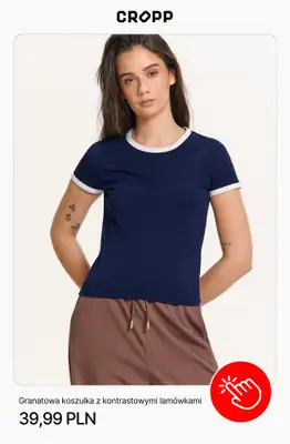 Cropp - gazetka promocyjna Koszulki damskie od czwartku 23.04  - strona 10