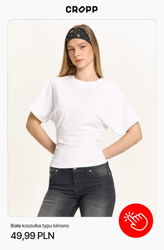 Cropp - gazetka promocyjna Koszulki damskie od czwartku 23.04  - strona 3