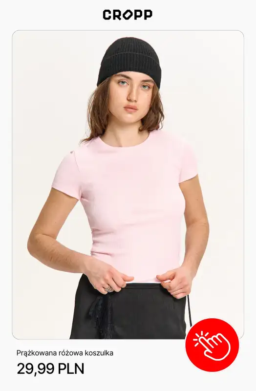 Cropp - gazetka promocyjna Koszulki damskie od czwartku 23.04  - strona 6