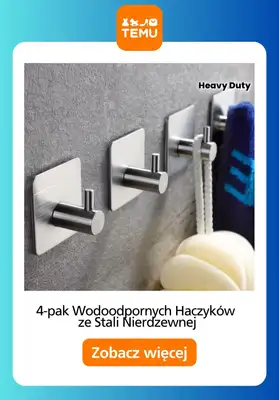 Temu - gazetka promocyjna Praktyczne produkty do łazienki od czwartku 23.04  - strona 5