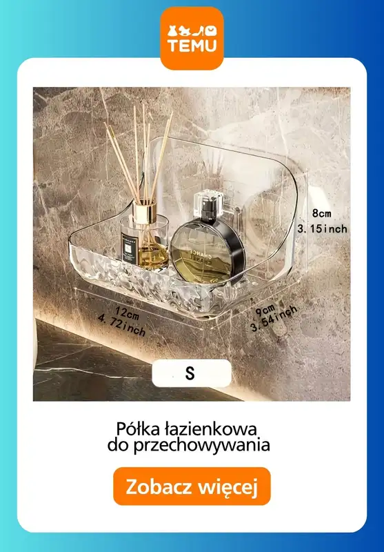 Temu - gazetka promocyjna Praktyczne produkty do łazienki od czwartku 23.04  - strona 3