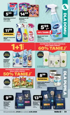 Netto - gazetka promocyjna Gazetka Spożywcza od poniedziałku 27.04 do soboty 02.05 - strona 33