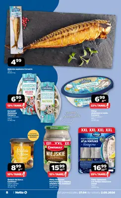 Netto - gazetka promocyjna Gazetka Spożywcza od poniedziałku 27.04 do soboty 02.05 - strona 8