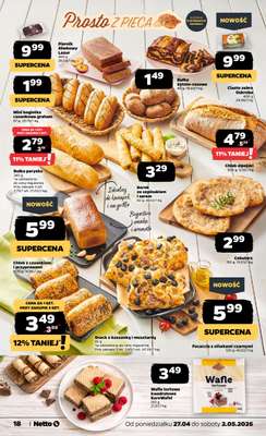 Netto - gazetka promocyjna Gazetka Spożywcza od poniedziałku 27.04 do soboty 02.05 - strona 18