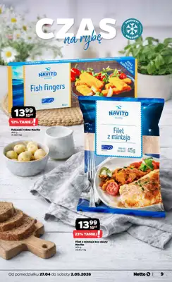 Netto - gazetka promocyjna Gazetka Spożywcza od poniedziałku 27.04 do soboty 02.05 - strona 9