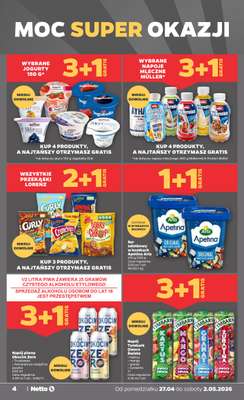Netto - gazetka promocyjna Gazetka Spożywcza od poniedziałku 27.04 do soboty 02.05 - strona 4