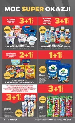 Netto - gazetka promocyjna Gazetka Spożywcza od poniedziałku 27.04 do soboty 02.05 - strona 4