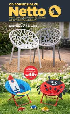 Netto - gazetka promocyjna Inspiracje tygodnia Netto  do soboty 02.05