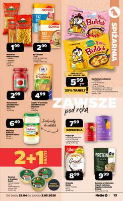 Netto - gazetka promocyjna Gazetka Spożywcza  do soboty 02.05 - strona 13