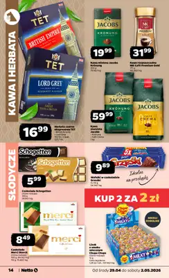 Netto - gazetka promocyjna Gazetka Spożywcza  do soboty 02.05 - strona 14
