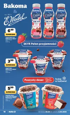 Netto - gazetka promocyjna Gazetka Spożywcza  do soboty 02.05 - strona 18