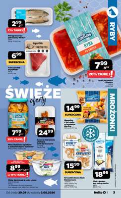 Netto - gazetka promocyjna Gazetka Spożywcza  do soboty 02.05 - strona 3