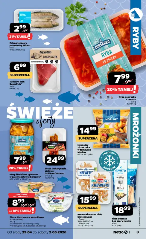 Netto - gazetka promocyjna Gazetka Spożywcza   - strona 3