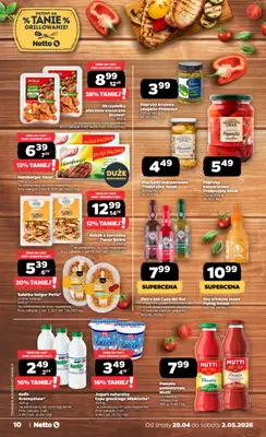 Netto - gazetka promocyjna Gazetka Spożywcza  do soboty 02.05 - strona 10
