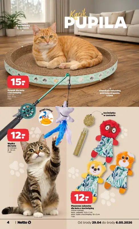 Netto - gazetka promocyjna Inspiracje tygodnia Netto  do środy 06.05 - strona 4