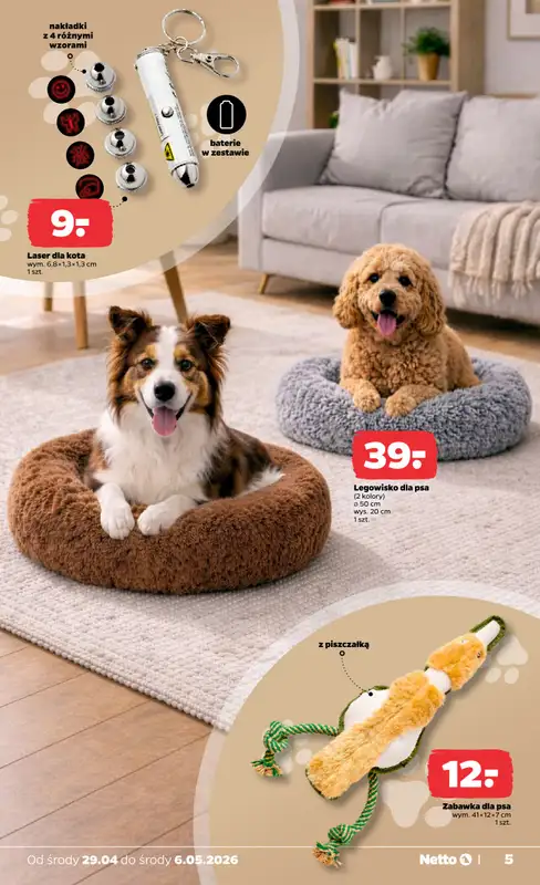 Netto - gazetka promocyjna Inspiracje tygodnia Netto  do środy 06.05 - strona 5