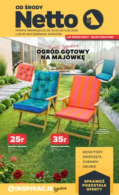 Netto - gazetka promocyjna Inspiracje tygodnia Netto  do środy 06.05