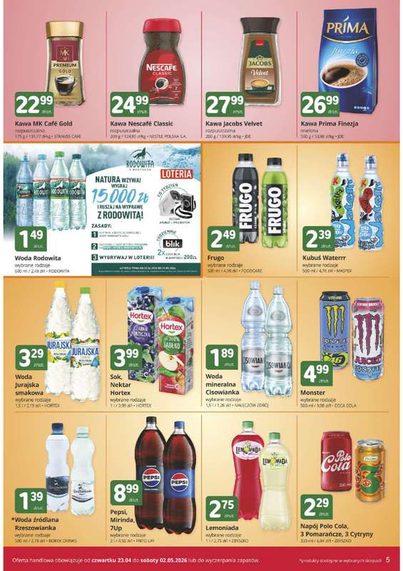 Marketvita - gazetka promocyjna Gazetka  do soboty 02.05 - strona 5